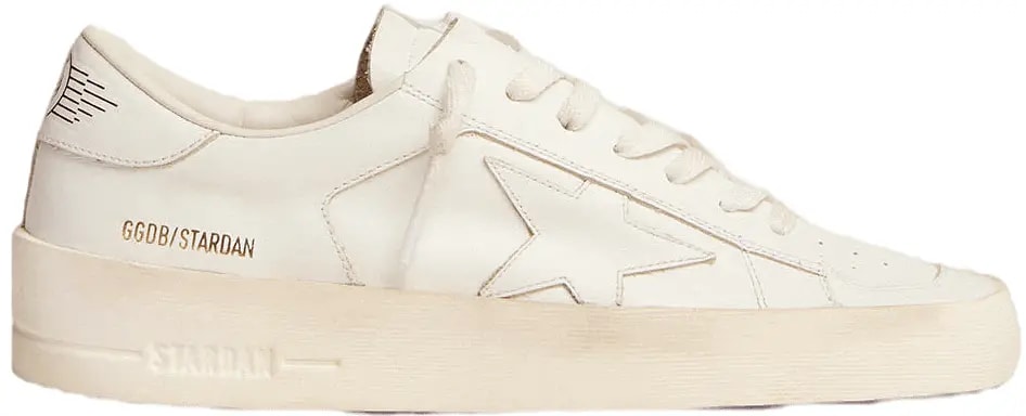 Giày Golden Goose Stardan Leather 'White' GWF00128-F000566-10100 — kich-thuoc: 37