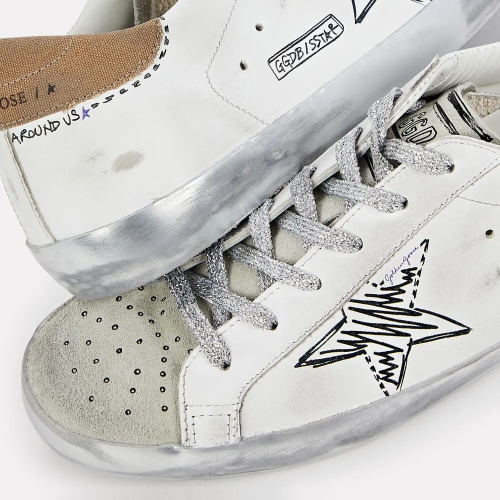 Giày Golden Goose Supperstar 'White' GWF00270 F002479 81504 — ảnh 4