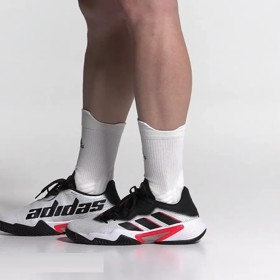 Giày Tennis Adidas Barricade 'Red White Black' GW2964 — ảnh 3