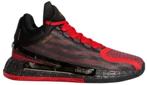 Giày Adidas D Rose 11 CNY 'Black Red' FY3444 — kich-thuoc: 39 1/3