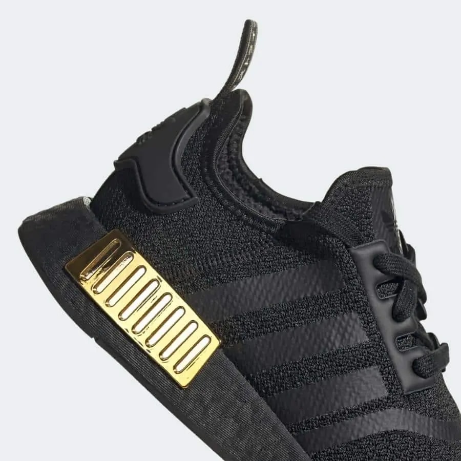Giày Adidas Wmns NMD_R1 'Black Gold Metallic' FV1787 — ảnh 5