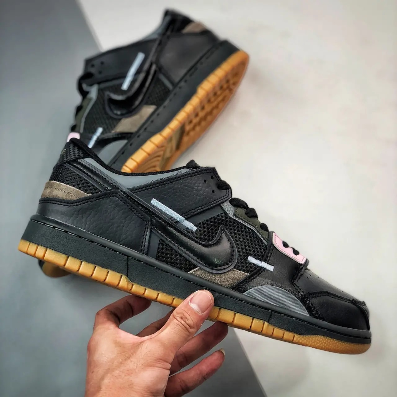 Giày Nike Dunk Low Scrap 'Black' DB0500-001 — ảnh 3