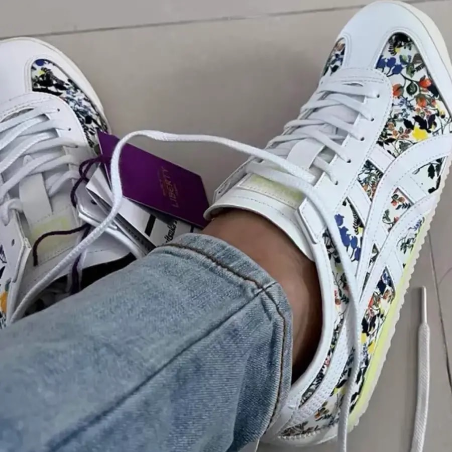 Giày Onitsuka Tiger MEXICO 66 'White Floral' 1182A365-750 — ảnh 4