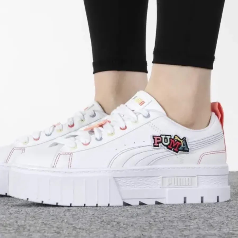 Giày Puma Mayze Pierced 'White' 386582-01 — ảnh 2