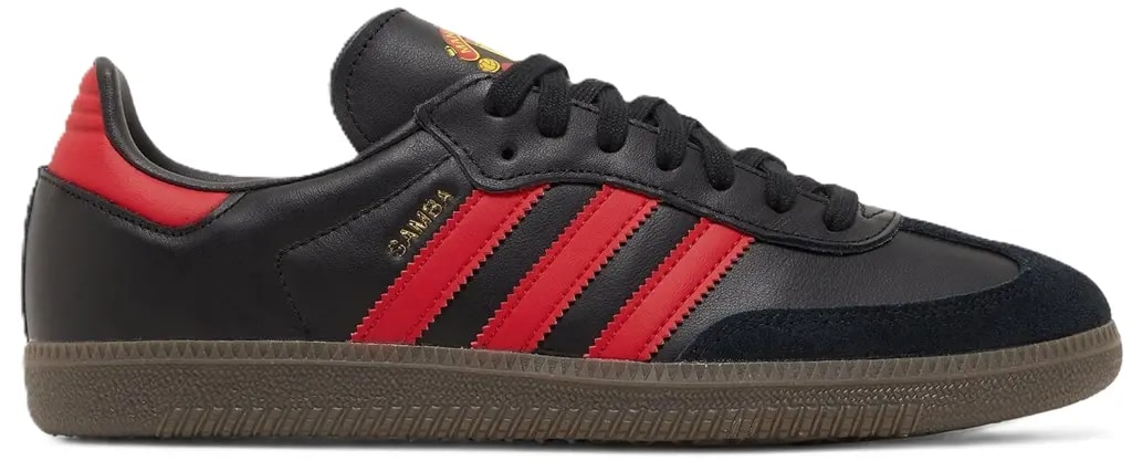 Giày Adidas Samba x Manchester United FC 'Black Red' HQ7030 — kich-thuoc: lien-he-order