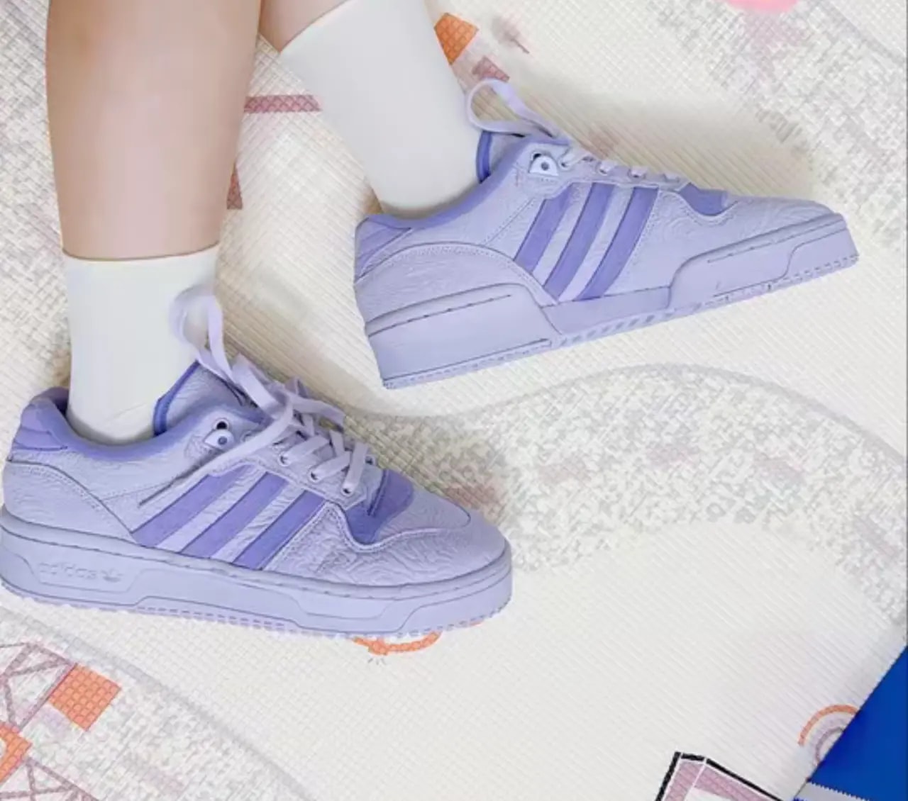 Giày Adidas Originals Rivalry Low Tr 'Silver Lilac' IE1665 — ảnh 4