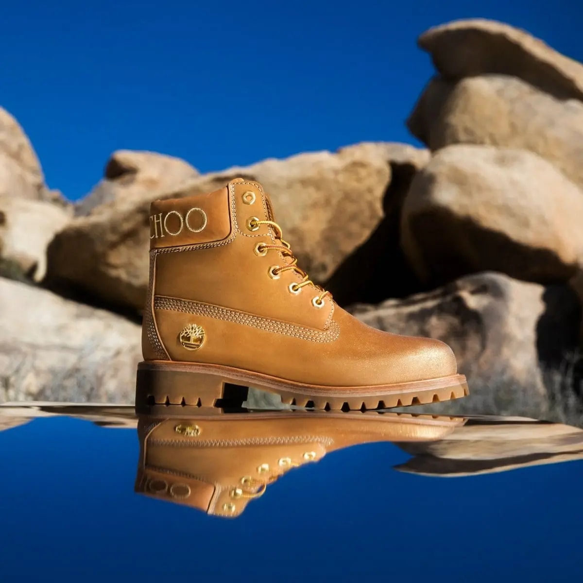 Giày Timberland 6" Jimmy Choo Premium 'Wheat' TB0A2EUZ2311 — ảnh 4