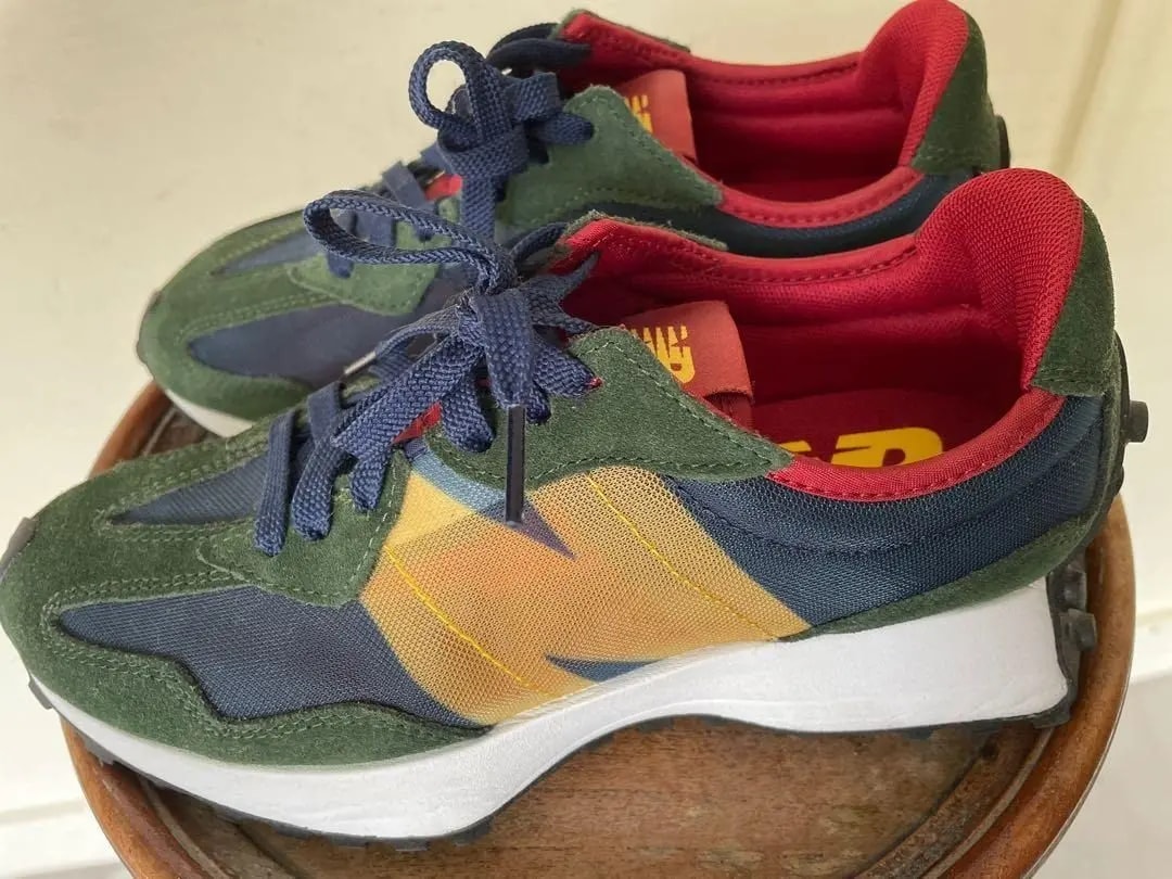 Giày New Balance 327 'Navy Red' ASOS Exclusive MS327ASO — ảnh 4