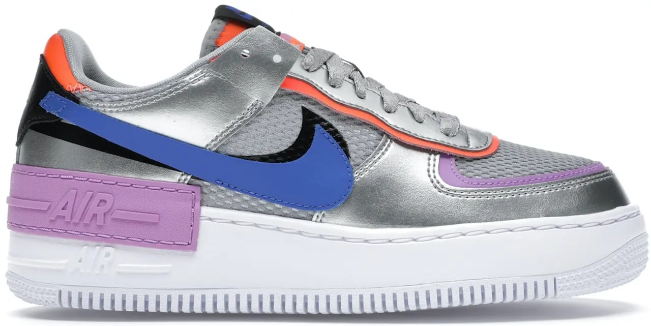 Giày Nike Wmns Air Force 1 Shadow 'Metallic Silver' CW6030-001 — kich-thuoc: 36.5