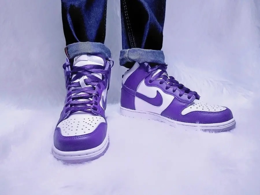 Giày Nike Dunk High SP 'Varsity Purple' DC5382-100 — ảnh 4