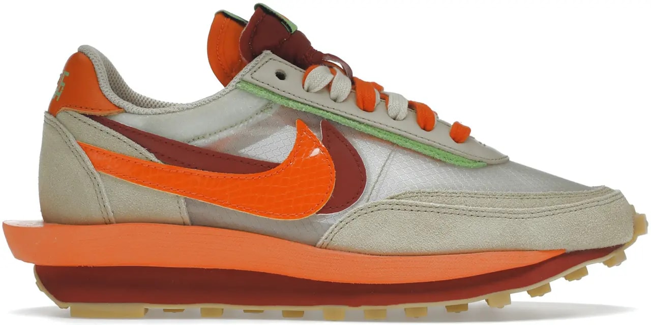 Giày Nike Sacai x Clot x LDWaffle 'Net Orange Blaze' DH1347-100 — kich-thuoc: 40