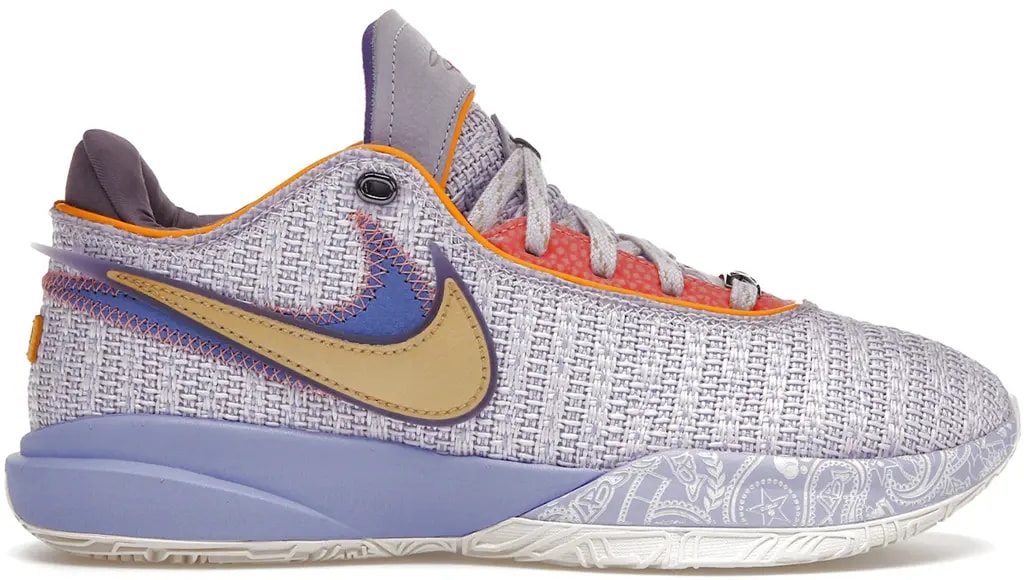 Giày Nike LeBron 20 'Violet Frost' DJ5423-500 — kich-thuoc: 41