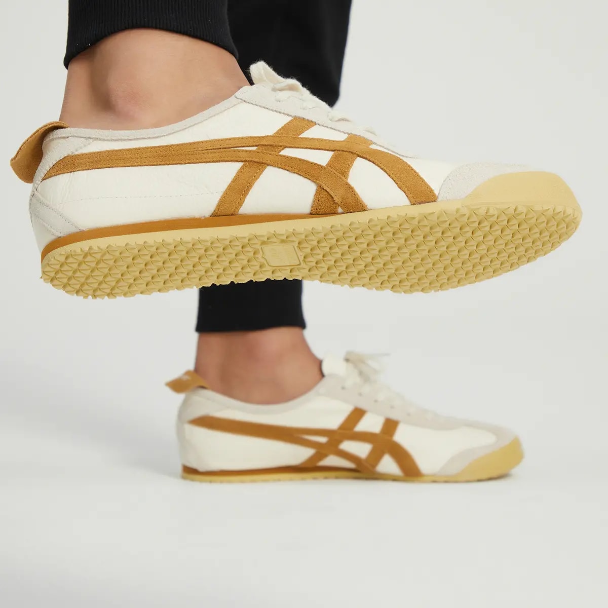 Giày Onitsuka Tiger Mexico 66 'White Brown' 1183C076-200 — ảnh 3