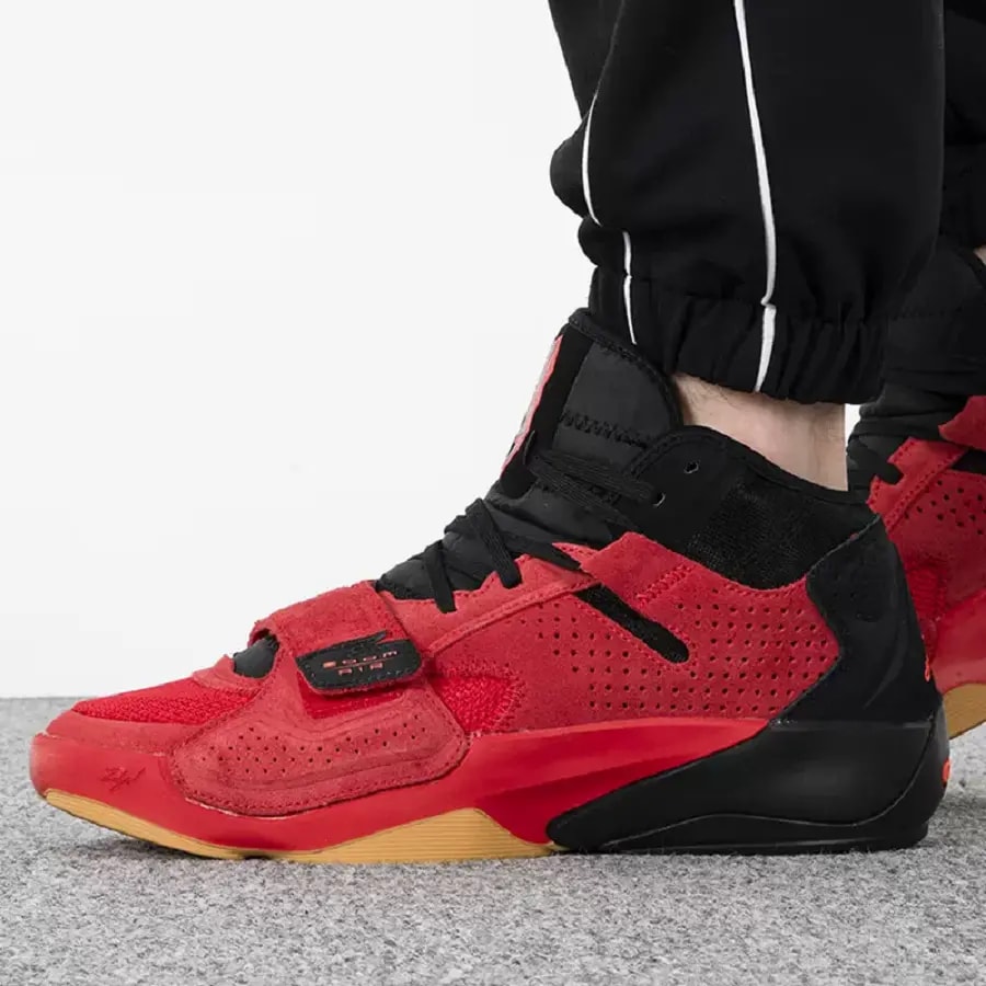 Giày Nike Air Jordan Zion 2 PF 'Red Suede Gum' DO9072-600 — ảnh 2