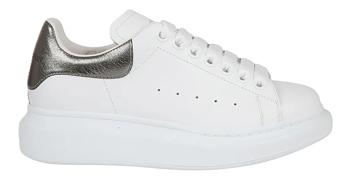 Giày Alexander McQueen Wmns Oversized 'Bleach White Silver' 553770-WHFBU-9042 — kich-thuoc: 35.5