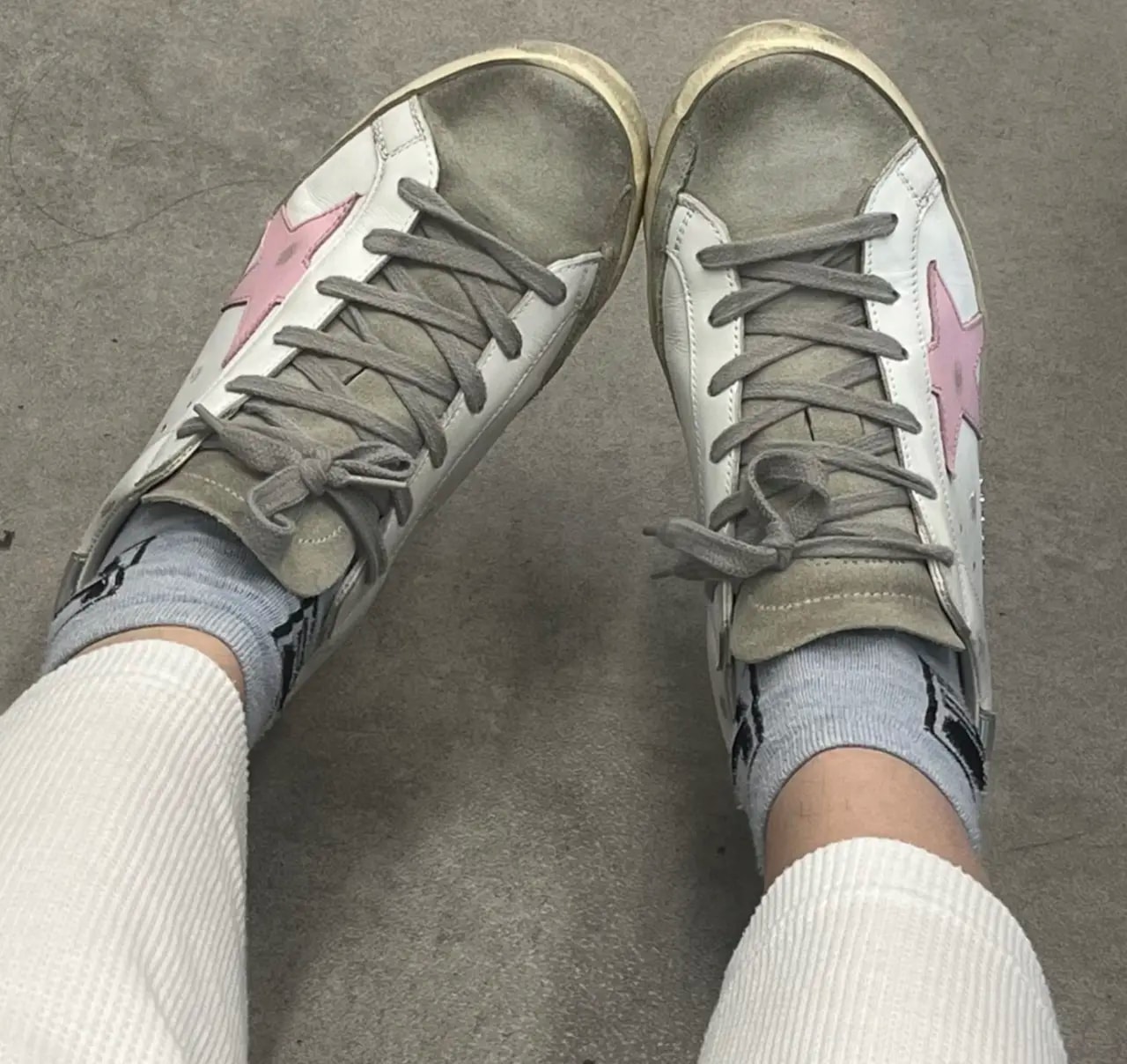 Giày Golden Goose Ladies 'White Pink' GWF00102-F002435-81482 — ảnh 4