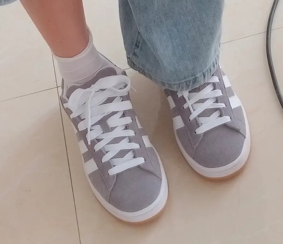 Giày Adidas Originals Campus 00s 'White Gray' HQ6507 — ảnh 3