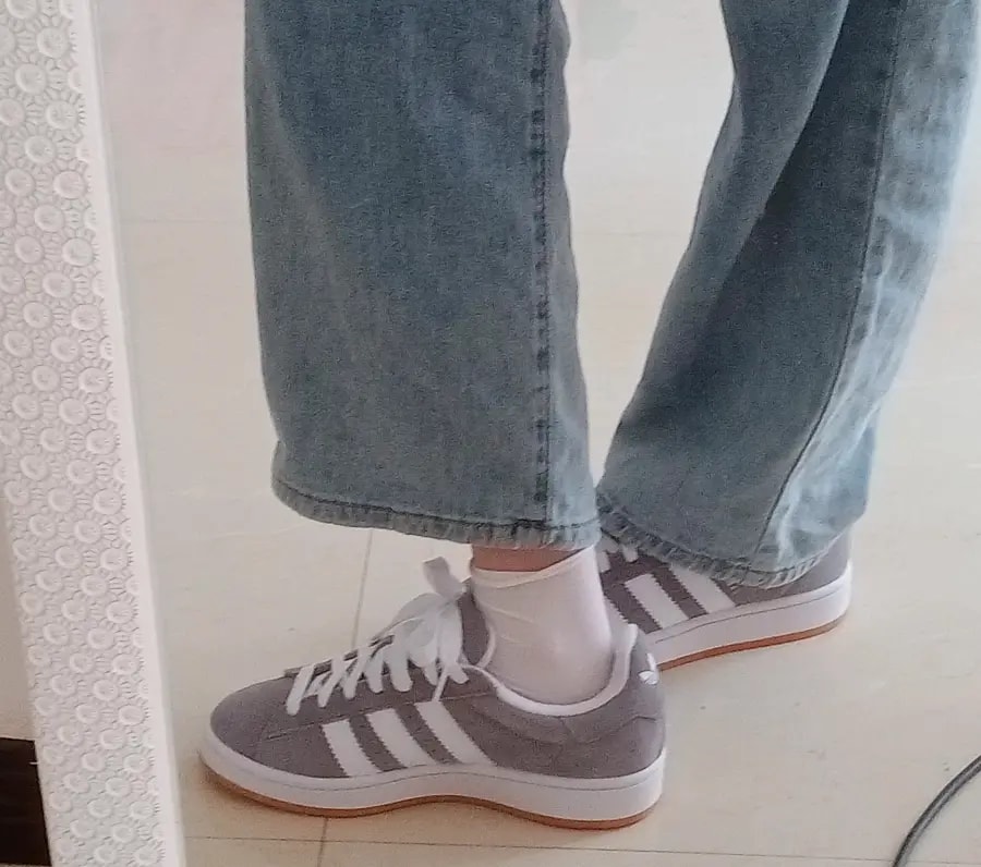 Giày Adidas Originals Campus 00s 'White Gray' HQ6507 — ảnh 2