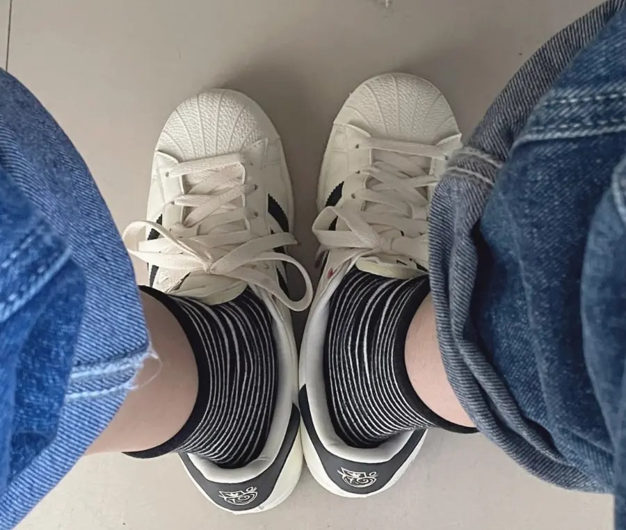 Giày Adidas Superstar X André Saraiva 'Cream' GZ1753 — ảnh 4