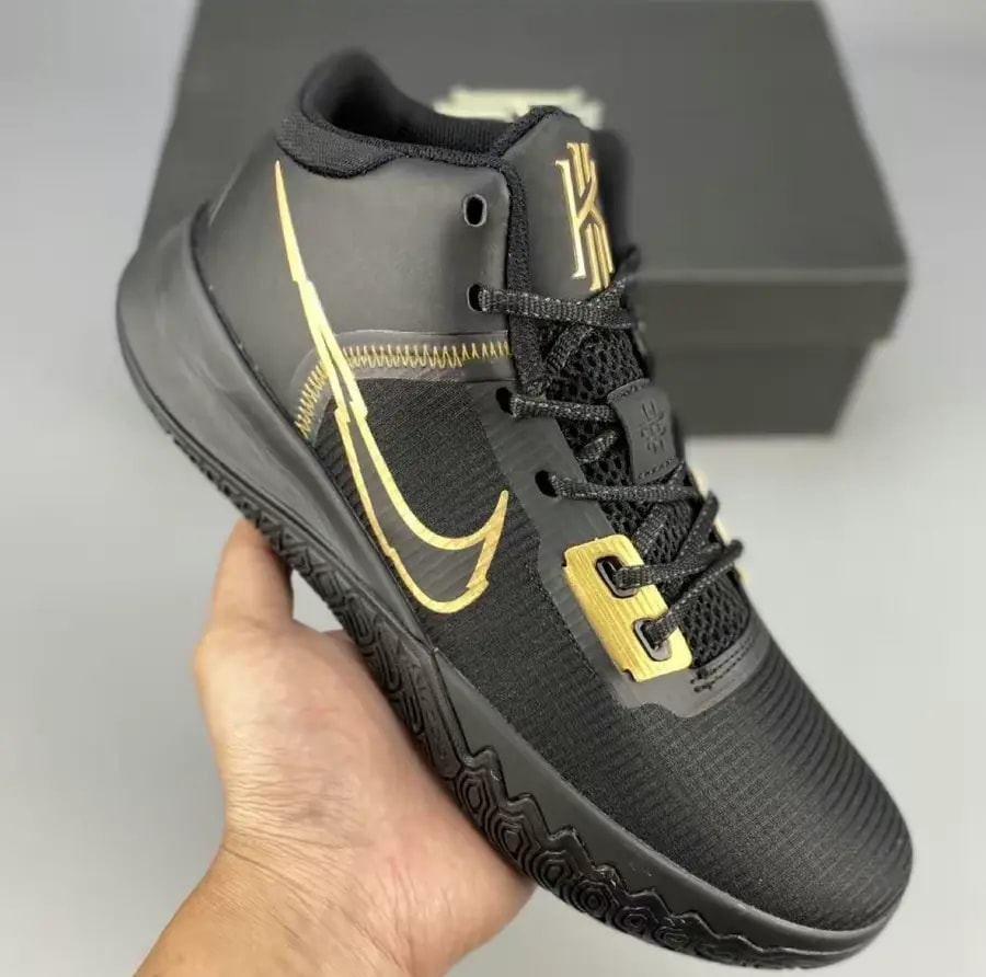Giày Nike Kyrie Flytrap 4 'Black Metallic Gold' CT1972-005 — ảnh 2