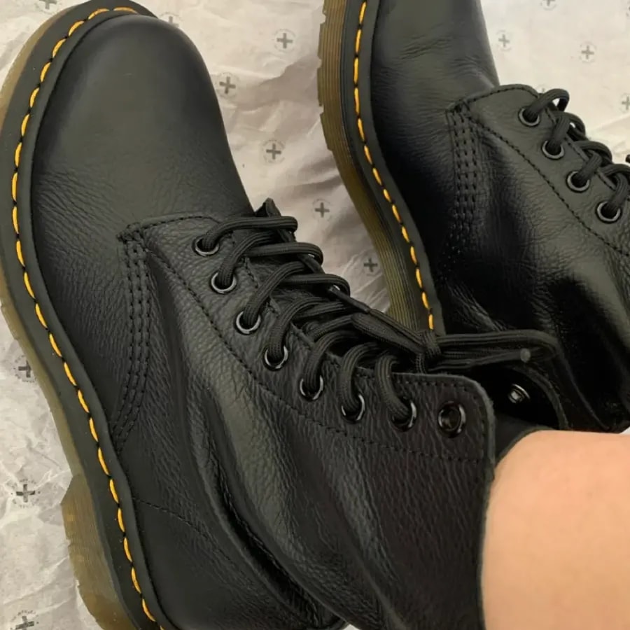 Giày Dr.Martens  1460 Pascal Bex Leather Lace Up 'Black' 26981001 — ảnh 4