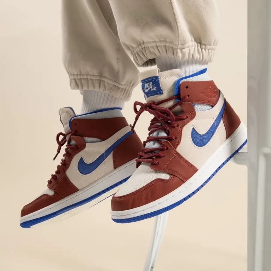 Giày Nike Wmns Air Jordan 1 Zoom Comfort 'Redstone' CT0979-104 — ảnh 2