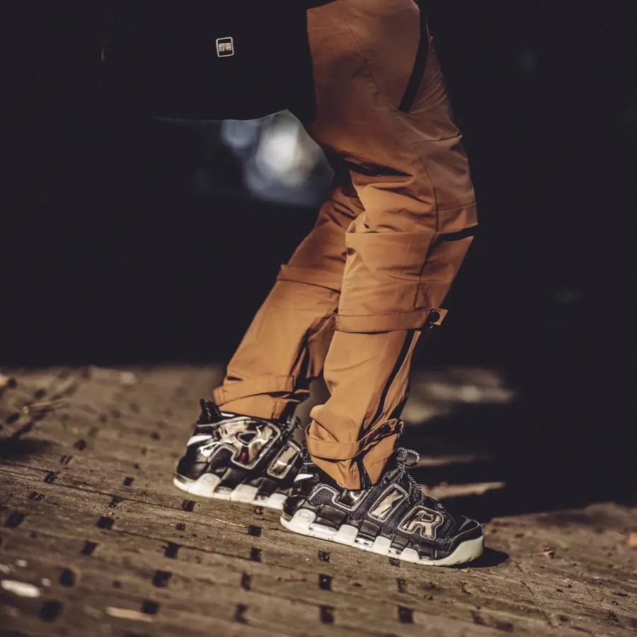 Giày Nike Air More Uptempo Utagawa Kuniyoshi 'Black' DM6213-045 — ảnh 2