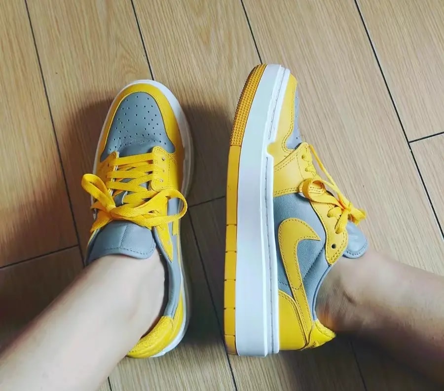 Giày Nike Air Jordan 1 Elevate Low 'Cement Grey Maize' DH7004-017 — ảnh 5