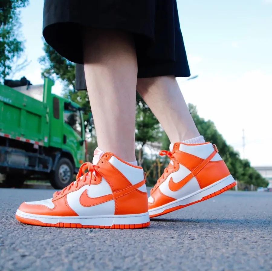 Giày Nike Dunk High 'Syracuse' DD1869-100 — ảnh 2