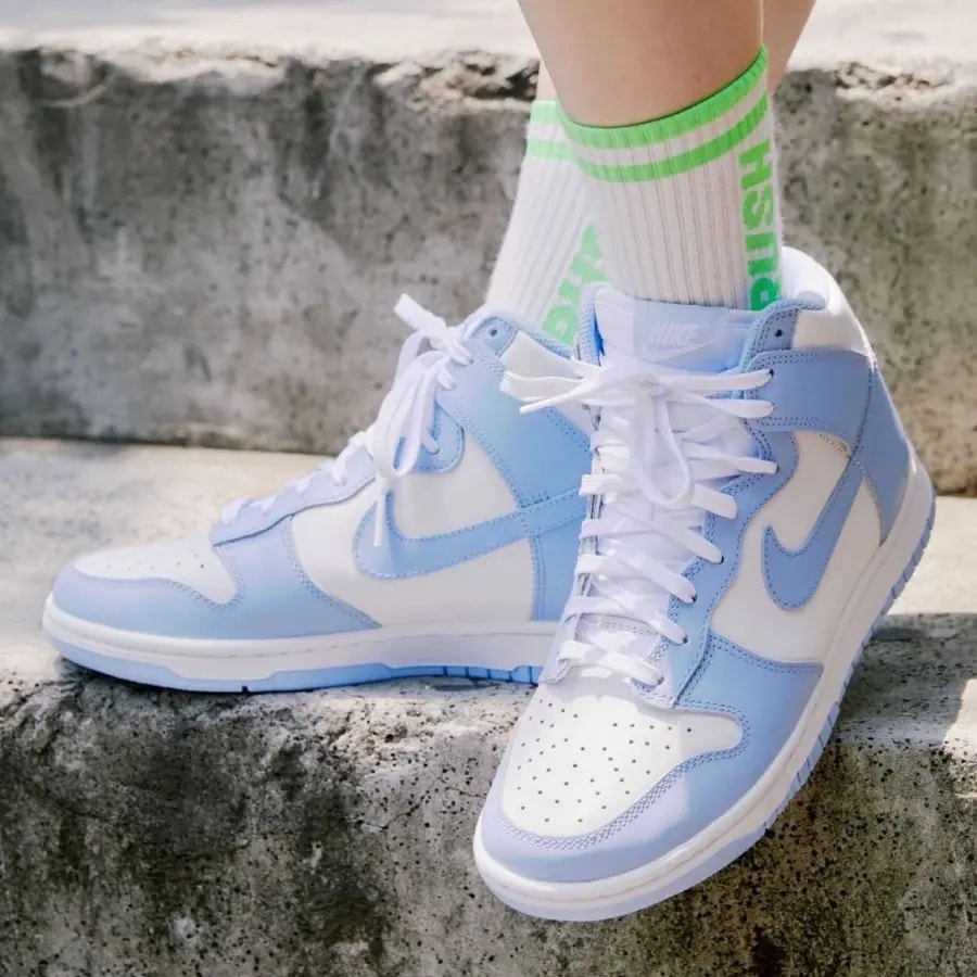 Giày Nike Wmns Dunk High 'Aluminum' DD1869-107 — ảnh 4