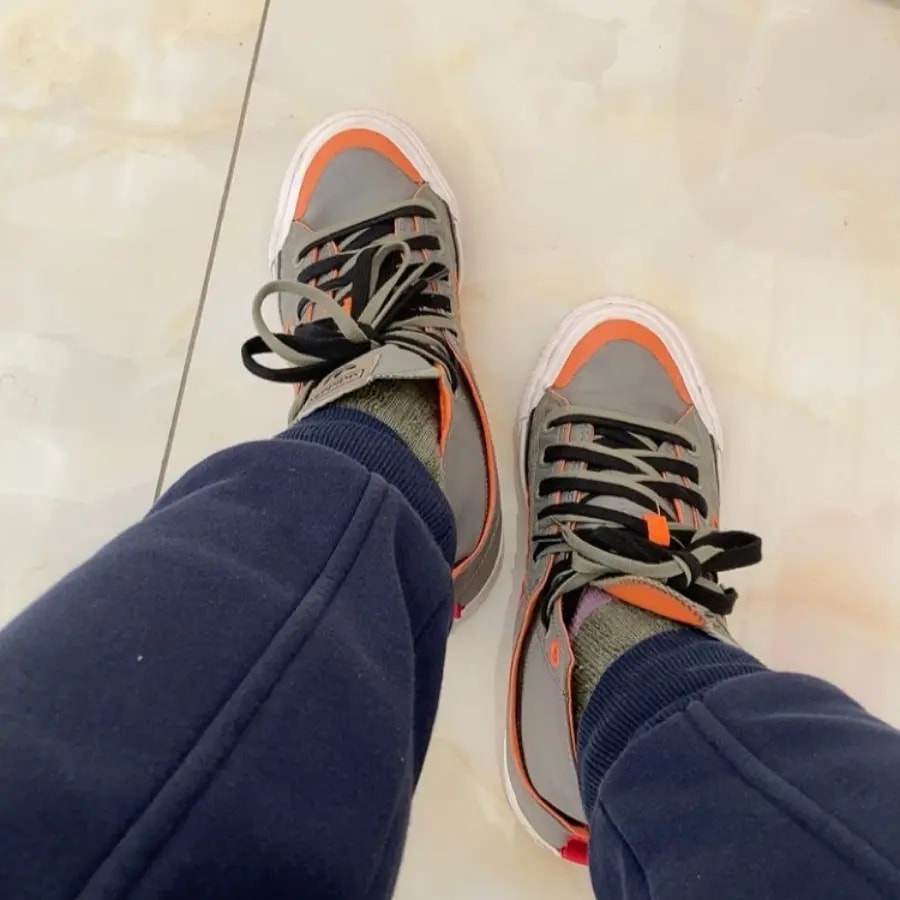Giày Adidas Nizza High DL 'Green Orange' GZ2655 — ảnh 5