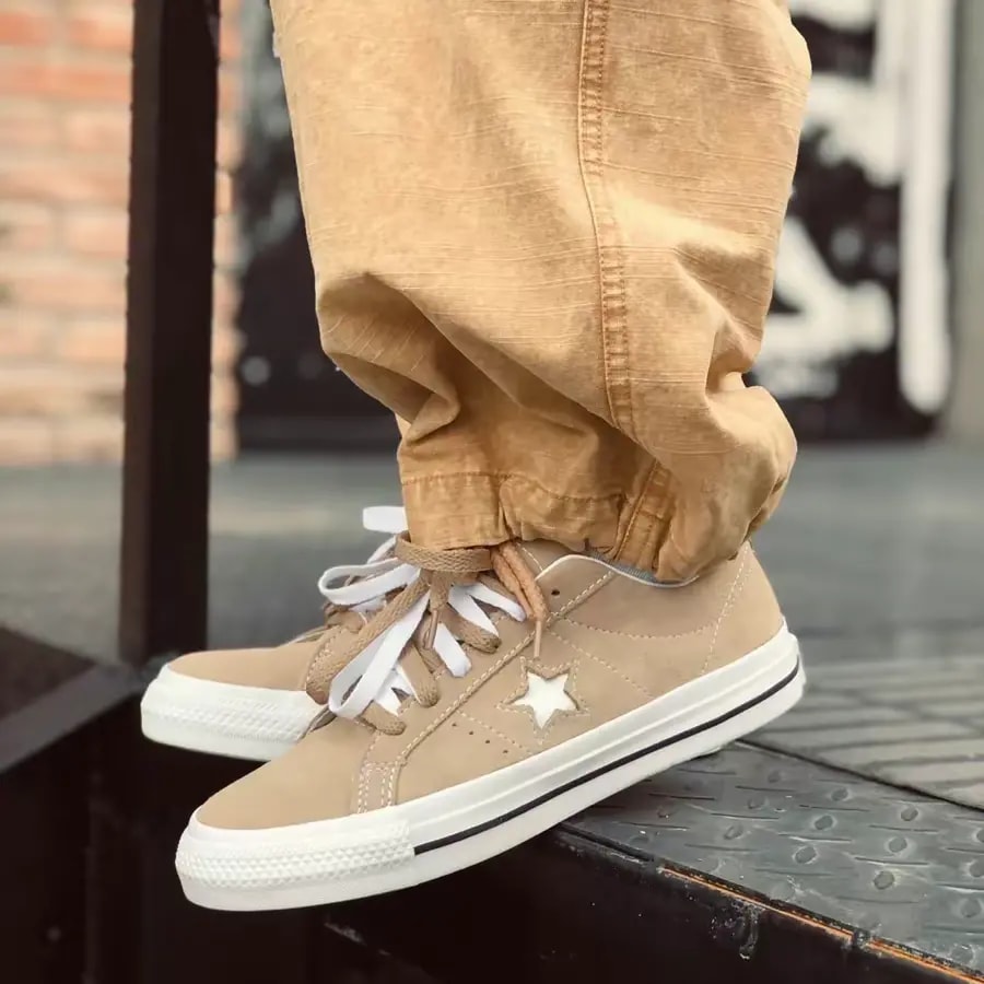 Giày Converse One Star Pro Nomad 'Khaki' A00941C — ảnh 2