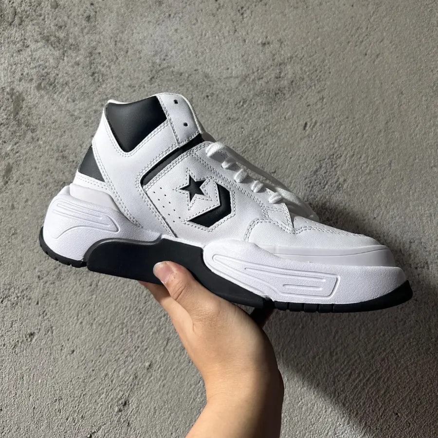 Giày Converse Weapon CX Mid White Black 172838C — ảnh 2