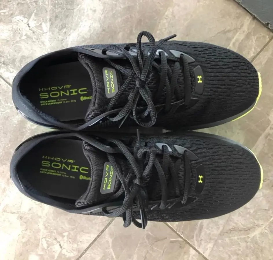 Giày Under Armour HOVR Sonic 3 'Black Neon Green' 3022586-002 — ảnh 3