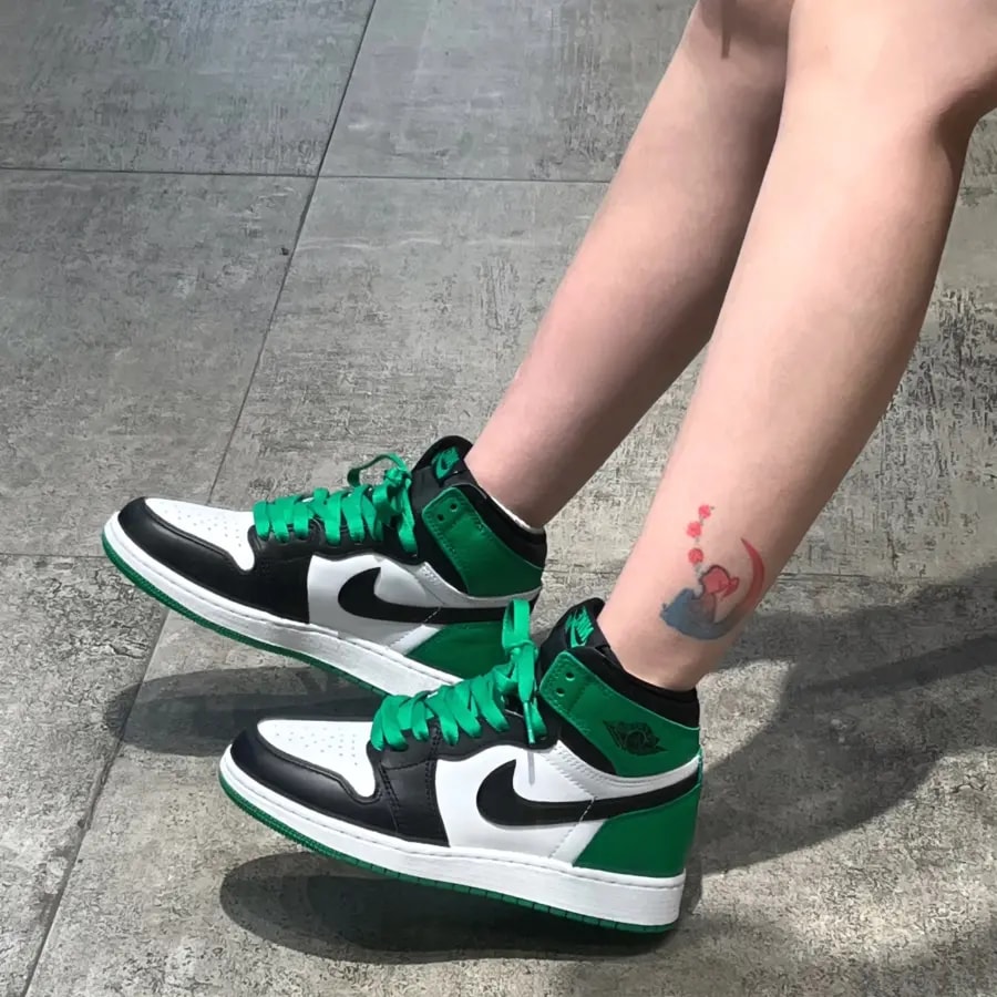 Giày Nike Air Jordan 1 Retro High OG GS 'Lucky Green' FD1437-031 — — ảnh 5