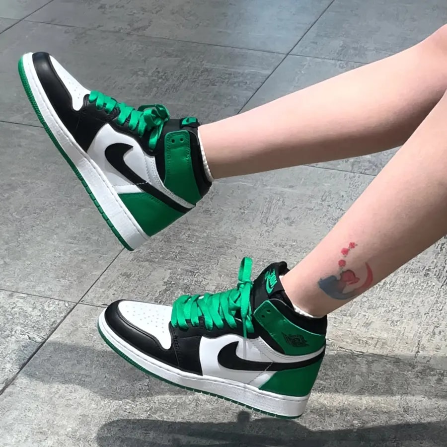 Giày Nike Air Jordan 1 Retro High OG GS 'Lucky Green' FD1437-031 — — ảnh 3