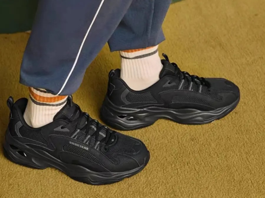 Giày Skechers Footwear Men's D'Lites 3.0 'Black' 237408-BBK — ảnh 3