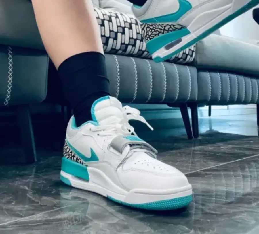 Giày Nike Jordan Legacy 312 Low 'White Turquois' CD7069-130 — ảnh 2