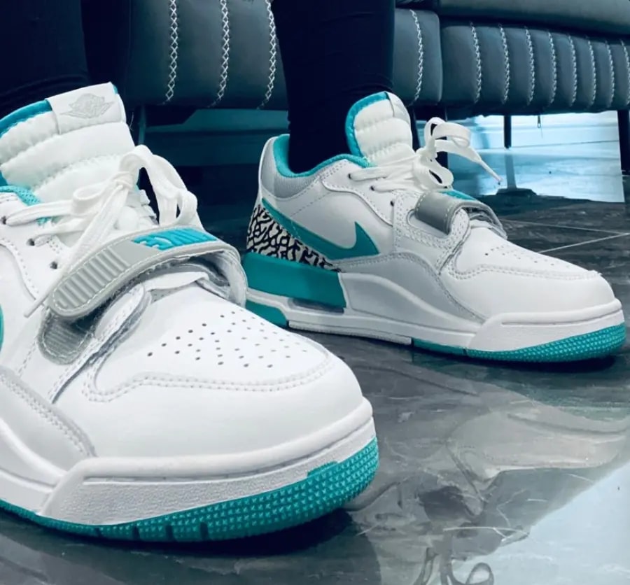 Giày Nike Jordan Legacy 312 Low 'White Turquois' CD7069-130 — ảnh 3
