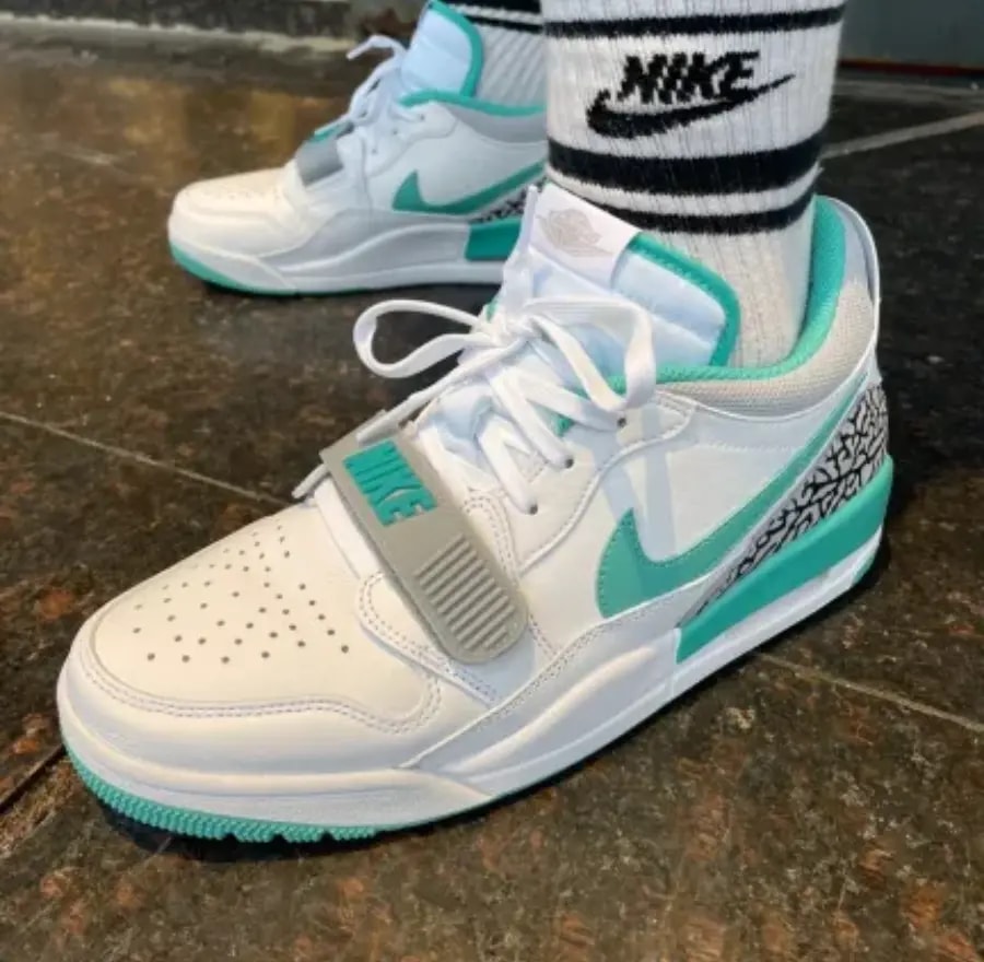 Giày Nike Jordan Legacy 312 Low 'White Turquois' CD7069-130 — ảnh 4