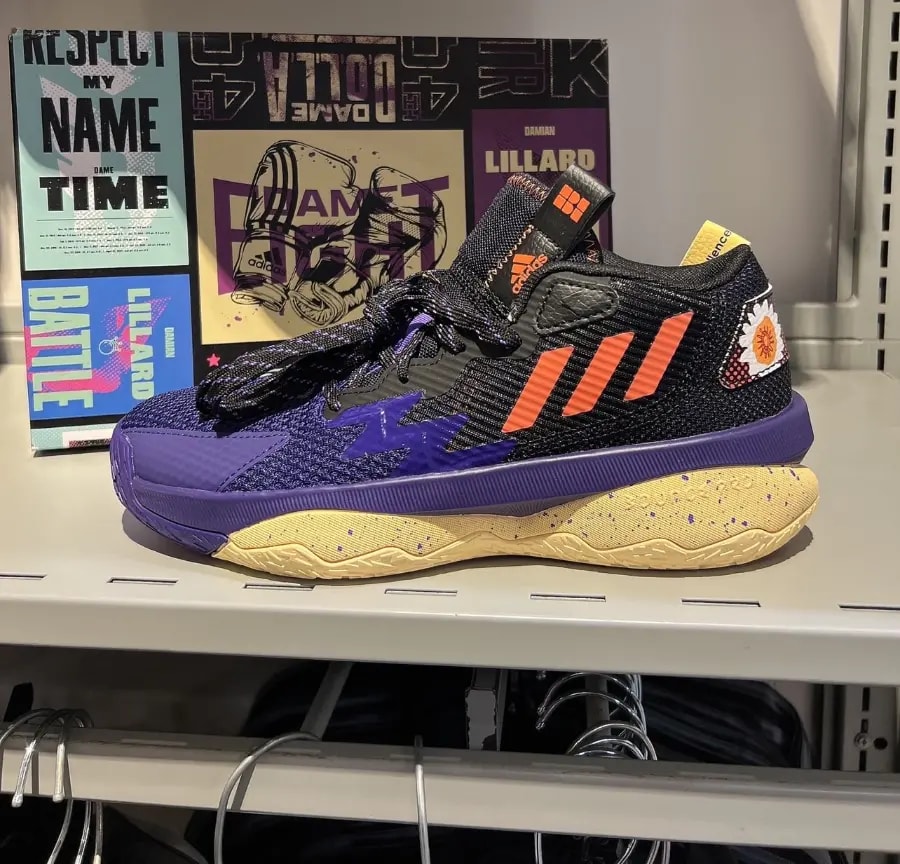 Giày Adidas Dame 8 'Core Black' GZ4626 — ảnh 3