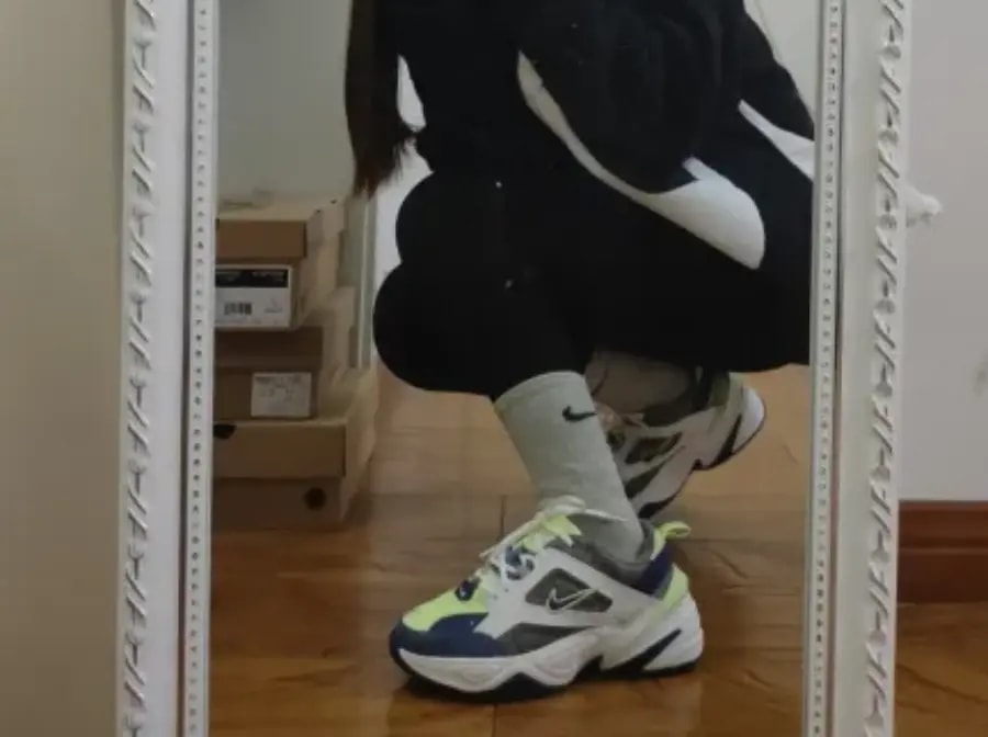 Giày Nike M2K Tekno 'White Coastal Blue' AV4789-106 — ảnh 2