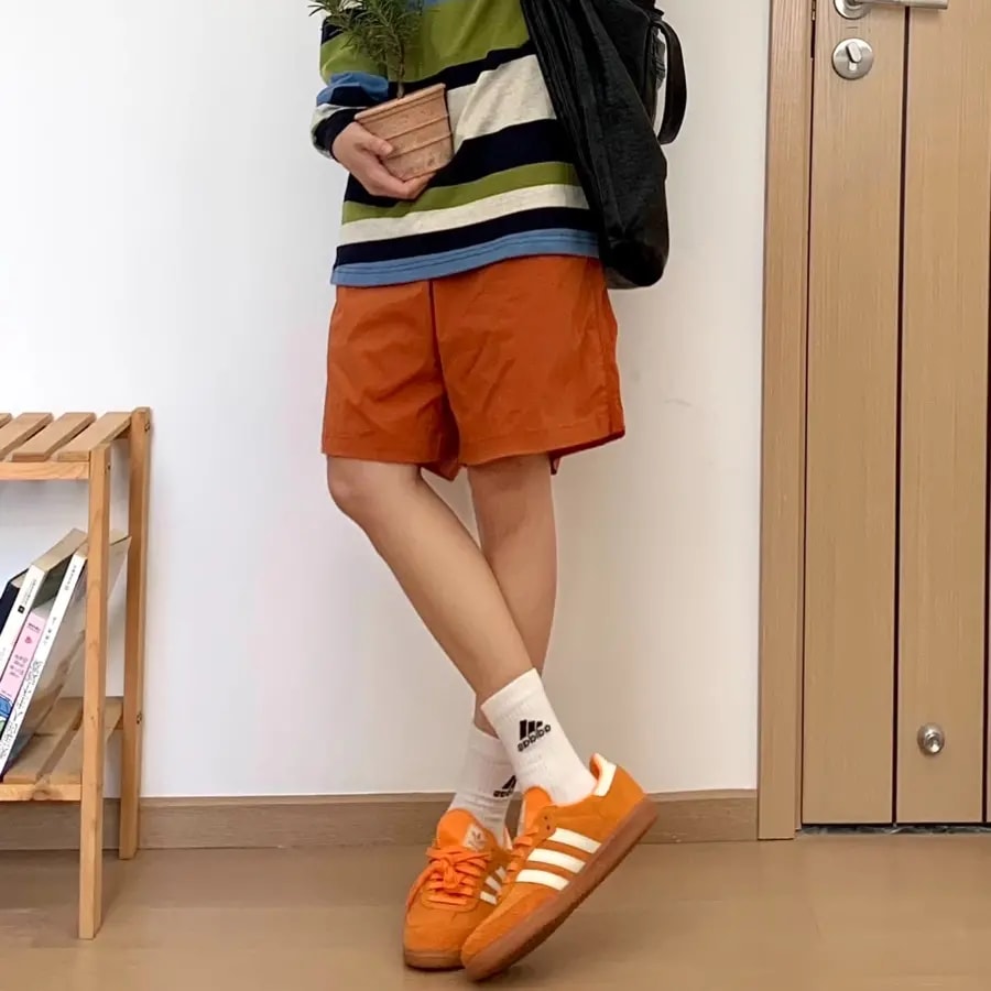 Giày Adidas Samba OG 'Orange Rush' HP7898 — ảnh 4