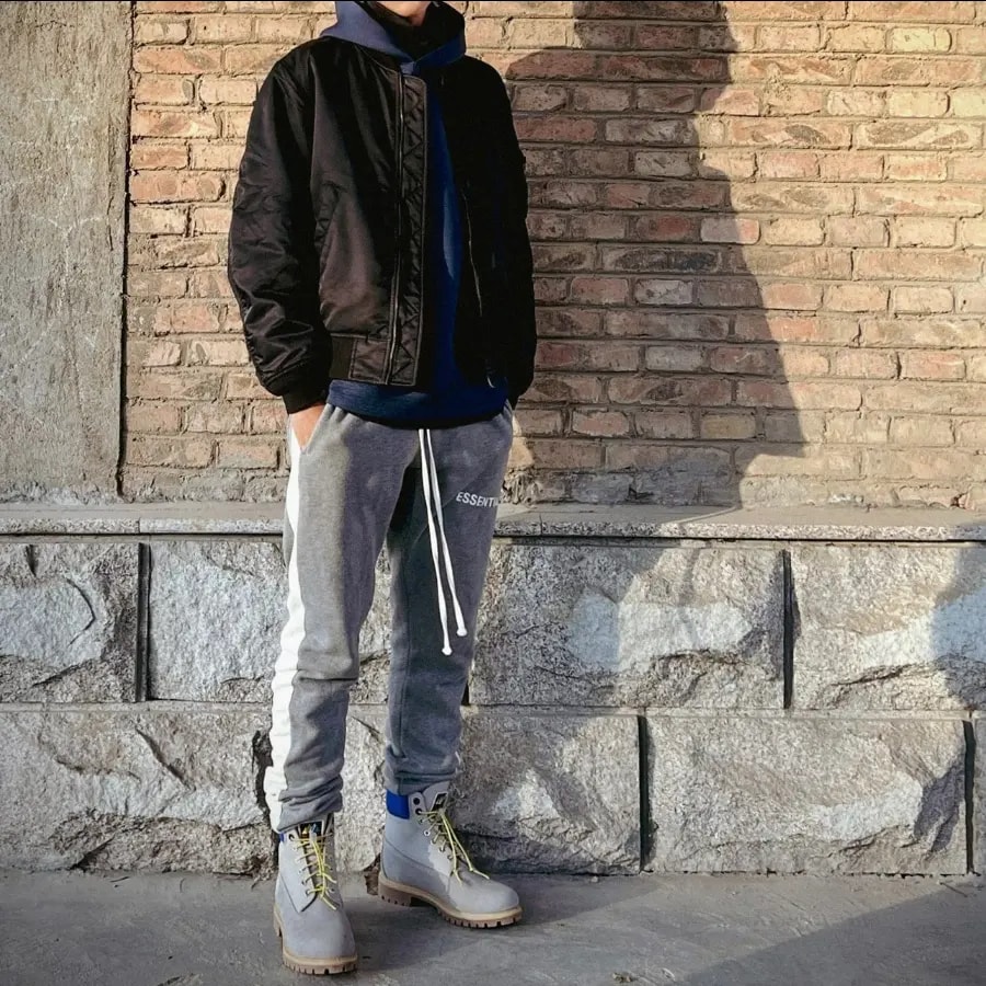 Giày Timberland Premium High Top 'Gray' A2N9PD52 — ảnh 2