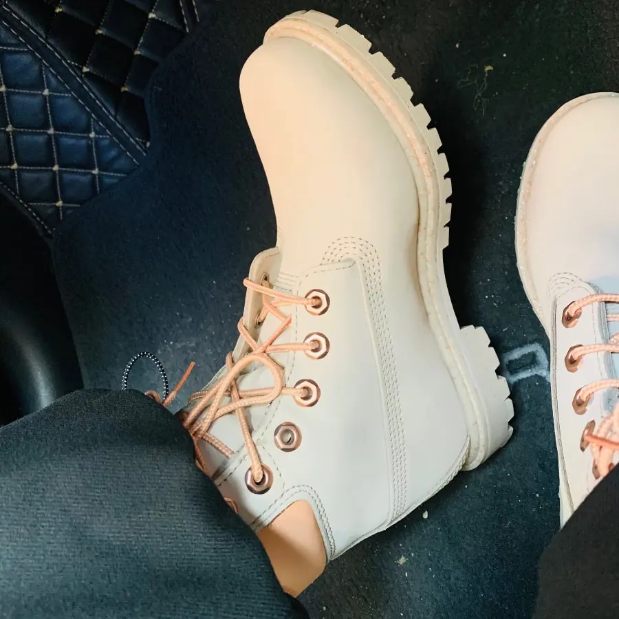 Giày Timberland Martin Boots Outdoor Leather 'White' A1W16W — ảnh 2