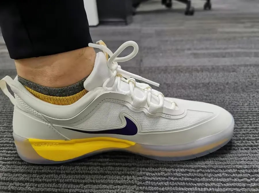 Giày Nike NBA x Nyjah Free 2 SB 'Lakers' DA3439-100 — ảnh 2