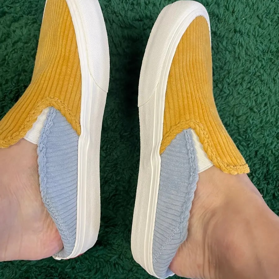 Giày Vans Slip-On SF 'Yellow Grey' VN0A5HYQA0Q — ảnh 3
