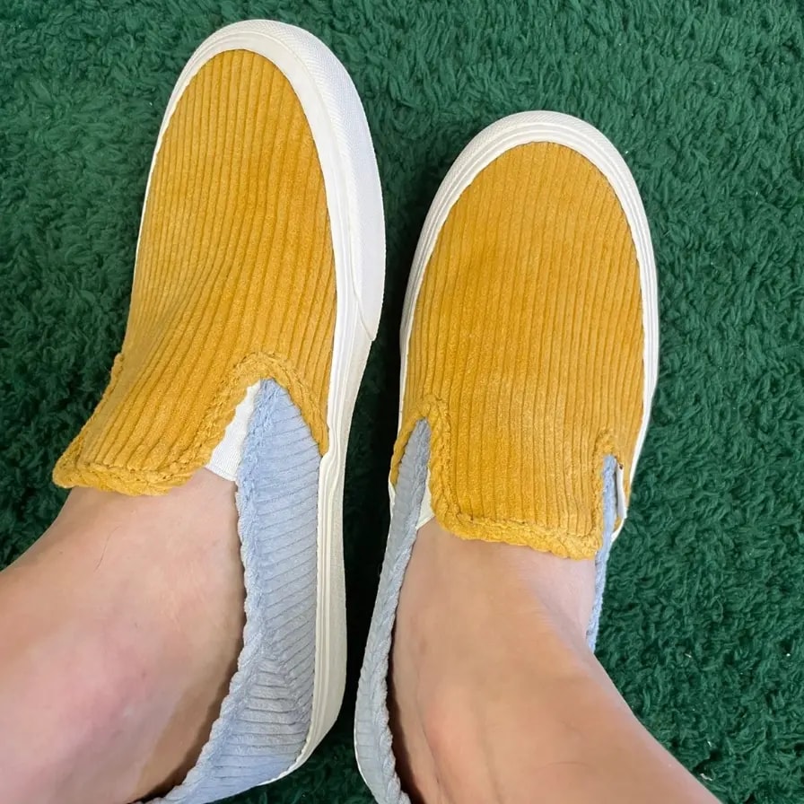 Giày Vans Slip-On SF 'Yellow Grey' VN0A5HYQA0Q — ảnh 4