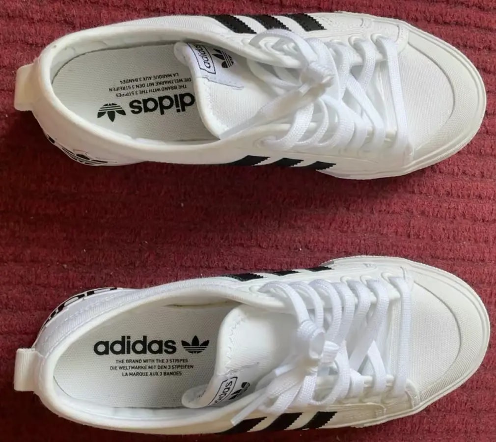 Giày Adidas Originals Nizza Black White FY7107 — ảnh 2
