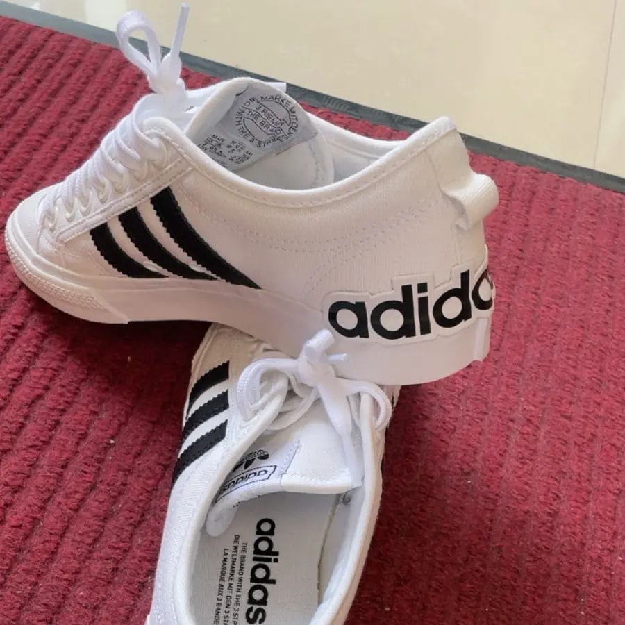 Giày Adidas Originals Nizza Black White FY7107 — ảnh 3